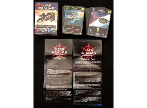 Star Realms Colony Wars Expansion Frittstående Expansion till Star Realms 